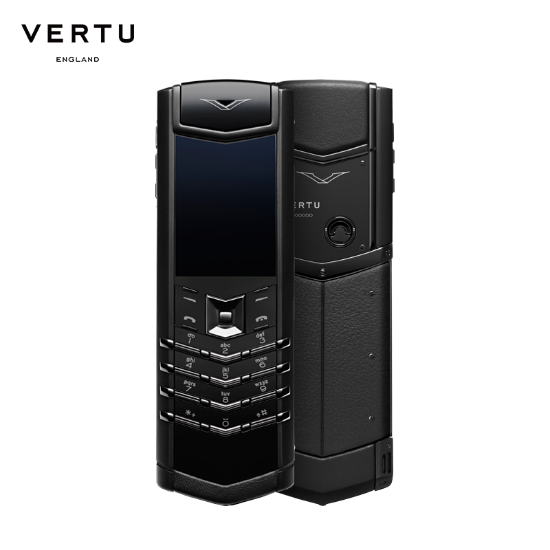 【新款上市】VERTU 纬图 经典复刻 钛黑Signature 系列全网通4G款高端特色手机 威图 钛黑版