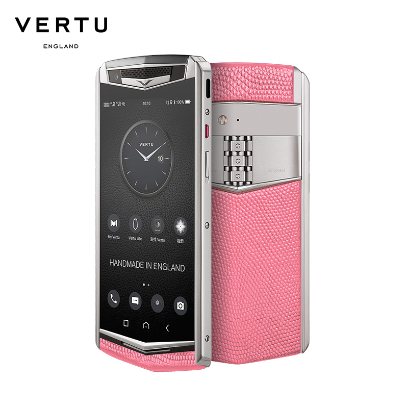 VERTU 纬图 ASTER P巴洛克商务智能双卡双待 全网通高端手机 蜴蜥皮 桃粉