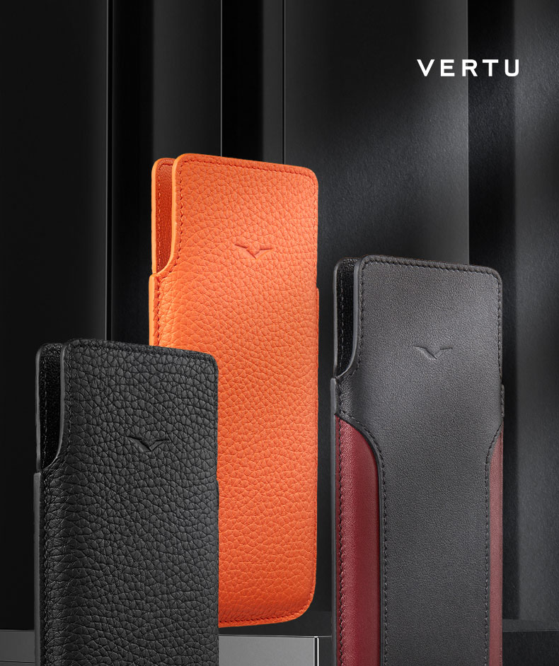 VERTU 纬图真皮手机壳皮套 保护套 轻奢简约防尘  iVERTU手机专属皮套