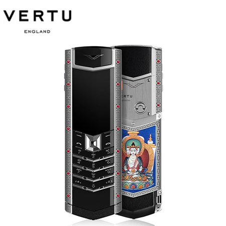 【唐卡定制】VERTU纬图 Signature 大日如来 钛银唐卡系列 全网通4G款高端特色商务手机