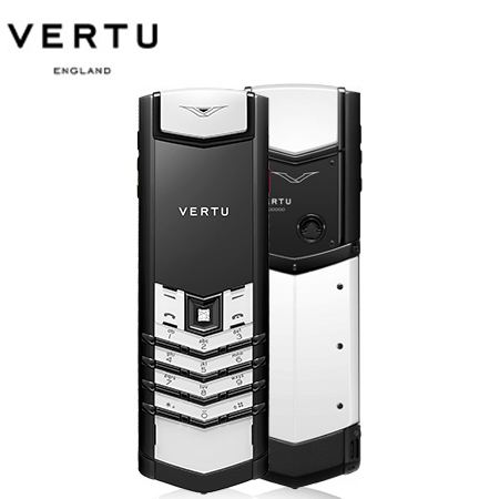【新款上市】VERTU 纬图经典复刻 黑白陶瓷Signature V系列全网通4G款高端特色手机
