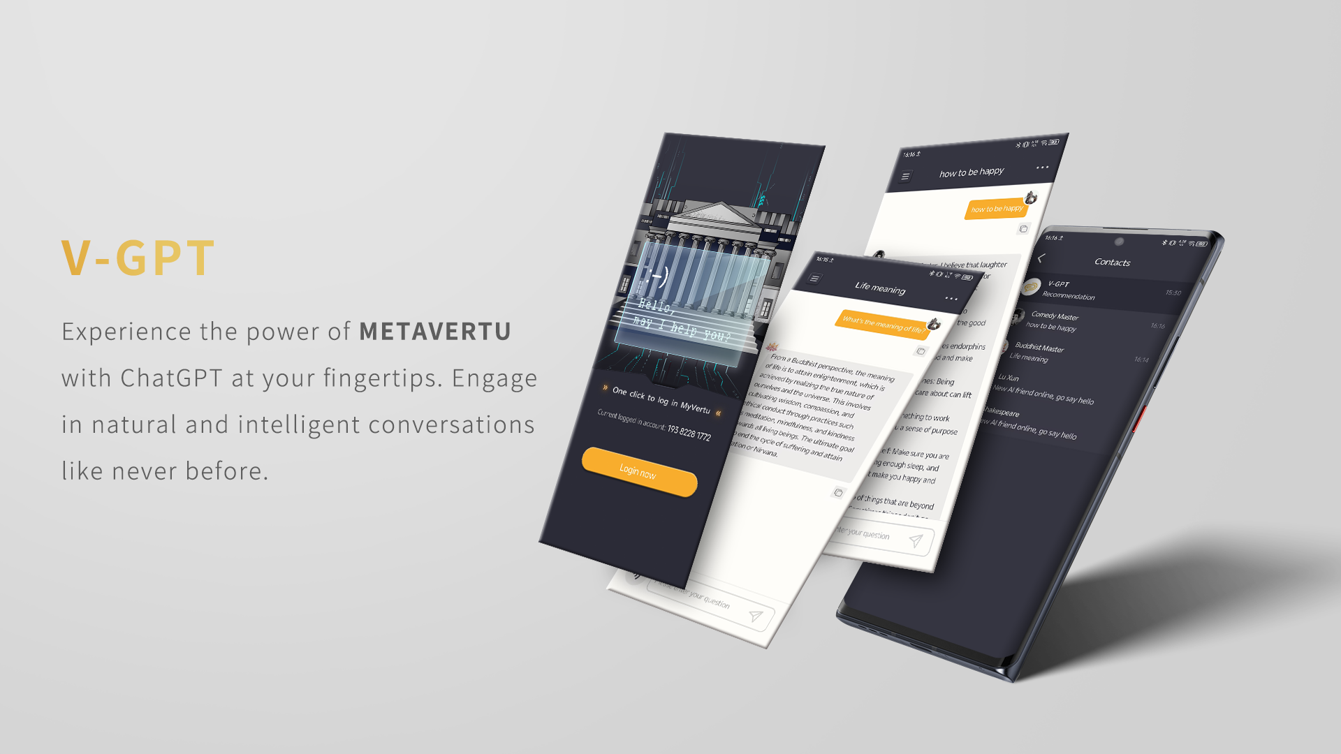 VERTU METAVERTU，集成CHATGPT的WEB3手机，在苹果应用商店发布之前