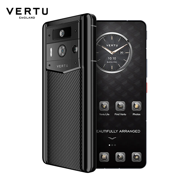 【黑色碳纤维款】VERTU纬图 METAVERTU2 全网通5G 安全隐私加密WEB3第二大脑AI手机