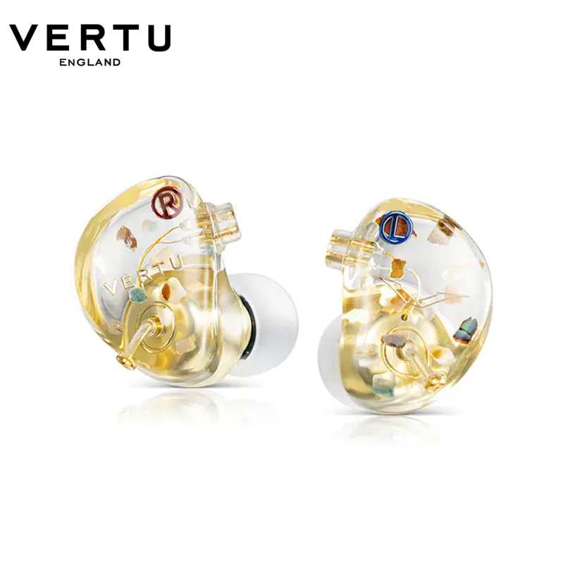 VERTU纬图 LUCKY BUDS有线HiFi降噪耳机独有奢华外观礼盒琉璃好运